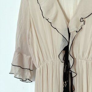 Zara Nude Cocktail Dress